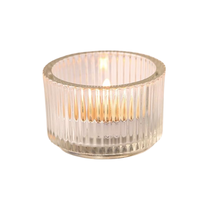 2 Heights Ribbed Votive