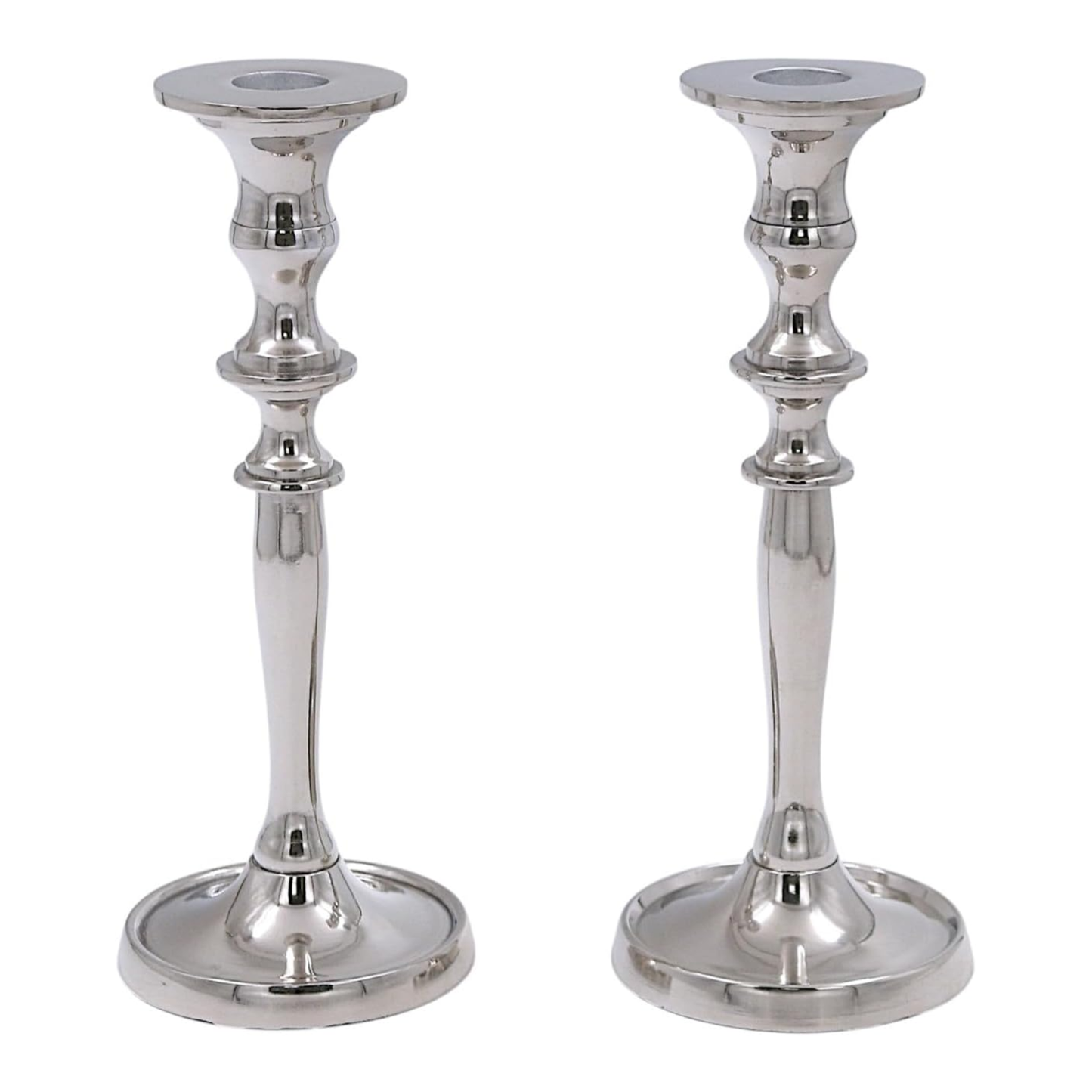 Silver Taper Candle Holder Tall
